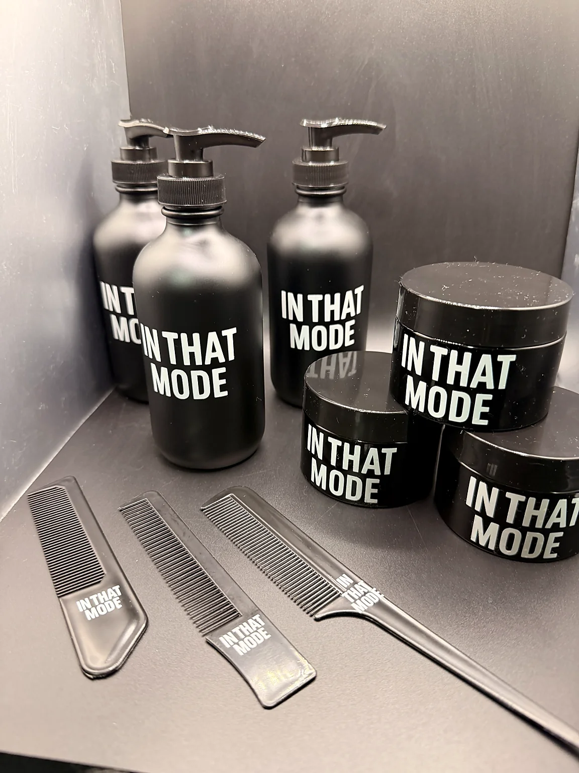 Retail product branding produced by Adequate Apparel