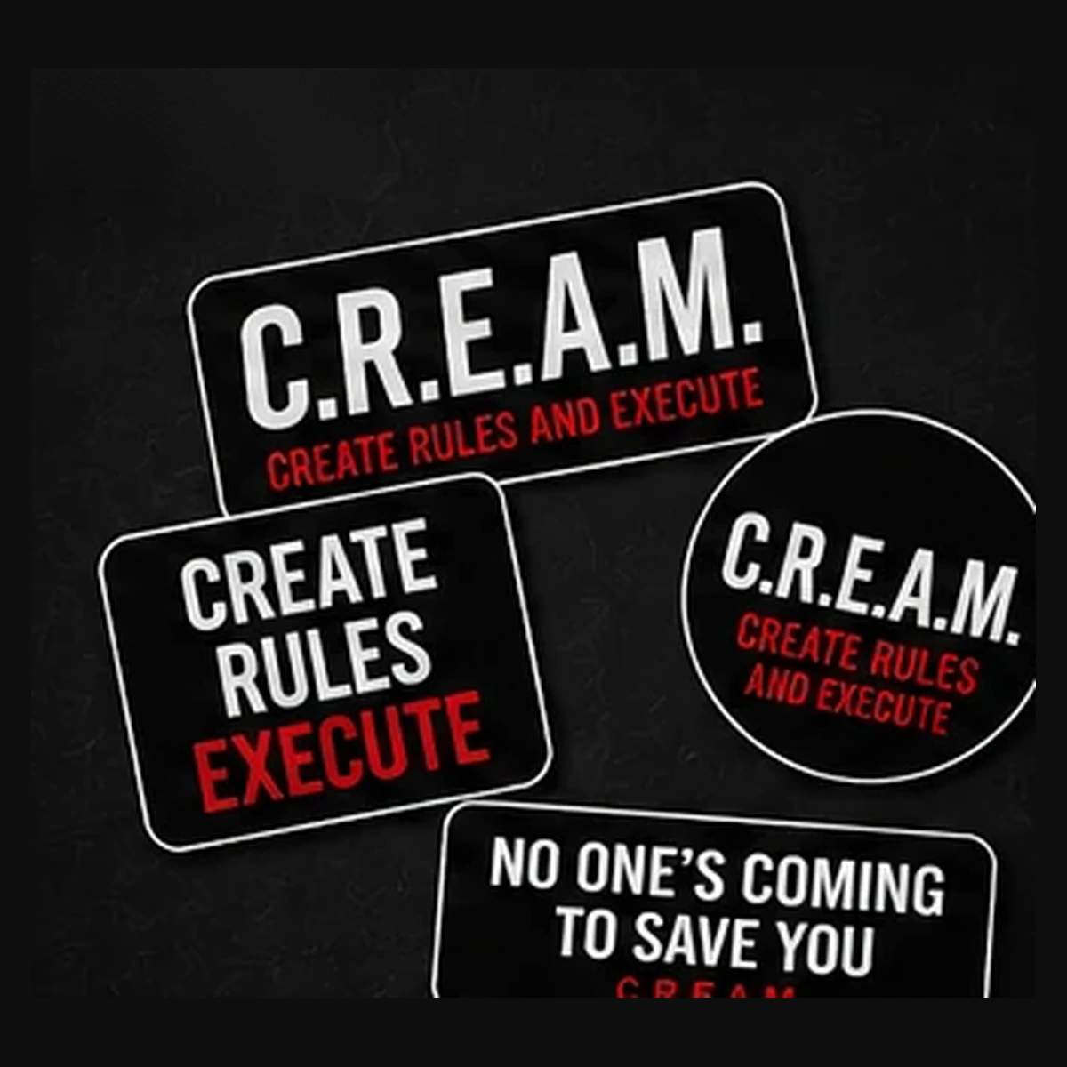 C.R.E.A.M. Decal Pack